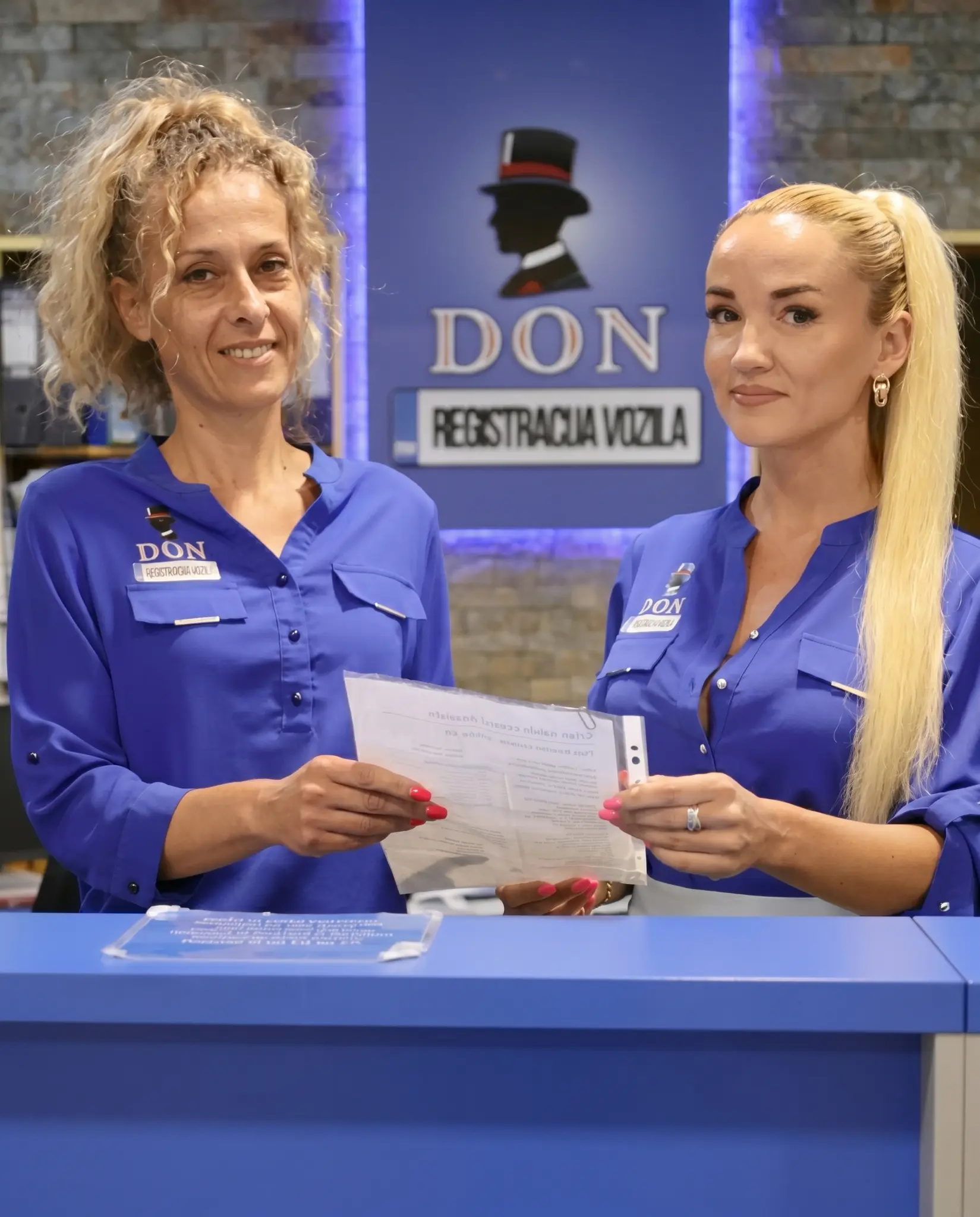 DON zaposlene u privatnoj agenciji za tehnički pregled i administrativnu podršku
